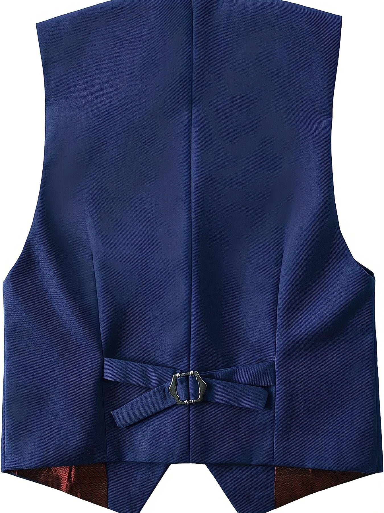 Boys Formal Sleeveless Vest Button Down Solid Vest For Party