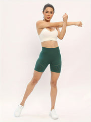 Breathable Yoga Shorts High Waist Summer Sports Running Fitness Activewear