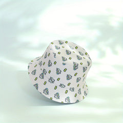 Unicorn Full Print Bucket Hat Reversible Sunscreen Fisherman Cap