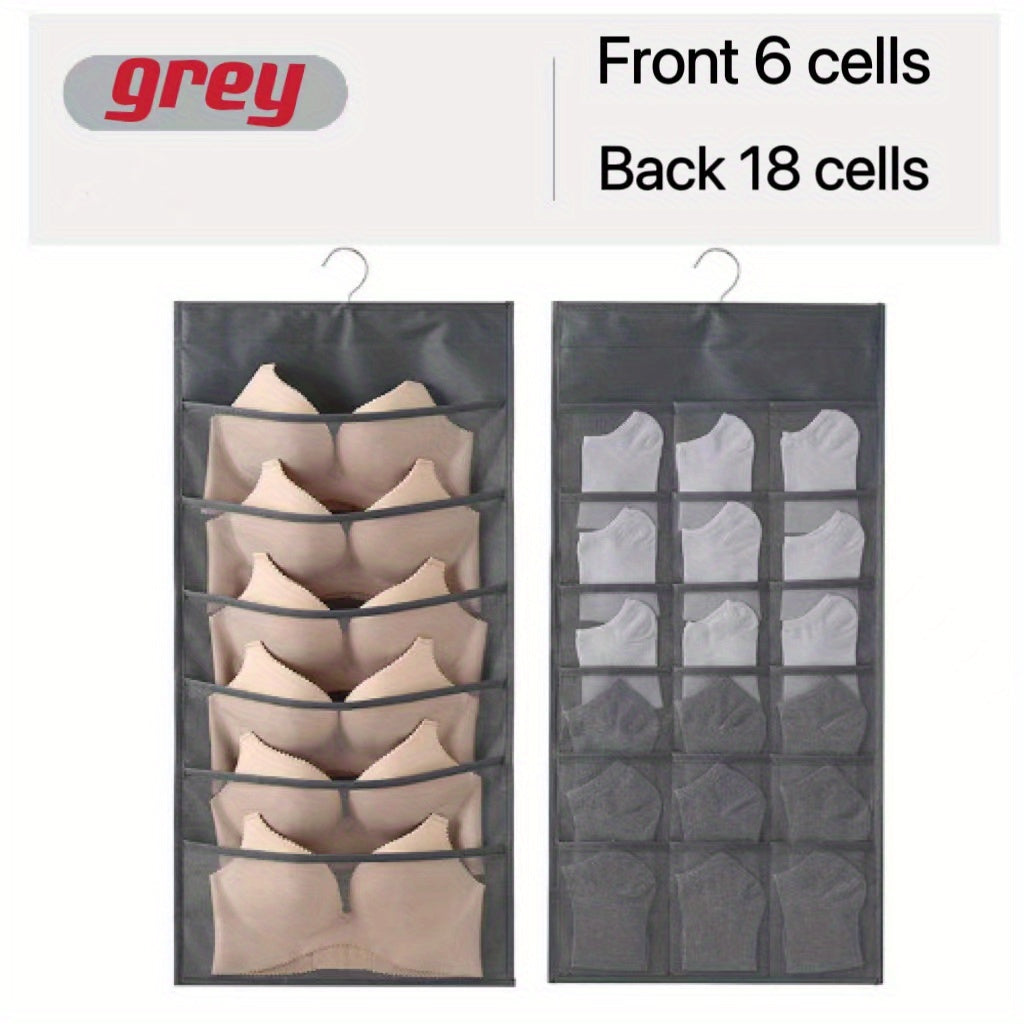 Double Sided Underwear Storage Hanging Bag