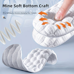 2pcs Shock Absorption Anti Slip Insole Breathable