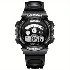 Waterproof Electronic Watch for Kids, Anti Fall Design