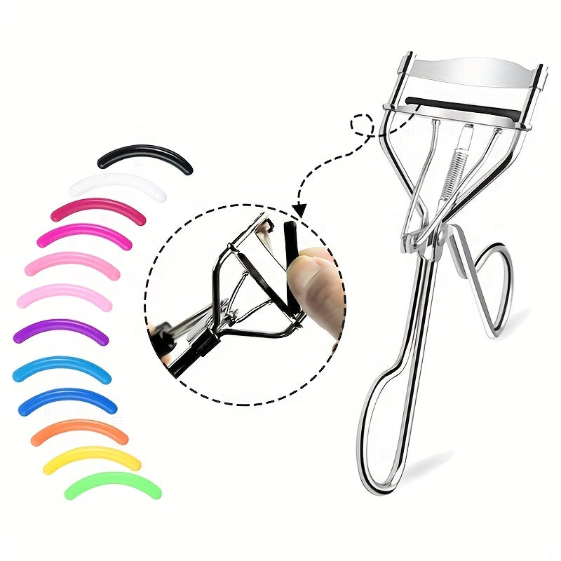 8pcs High Elasticity Eyelash Curler Replacement Pads