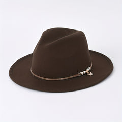 Vintage Cowboy Hat Wide Brim Sun Hat For Outdoor Activities Fishing