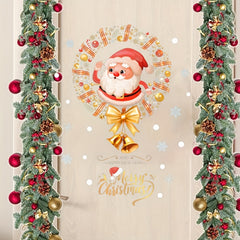 Santa Window Painting Stickers Christmas Decorations