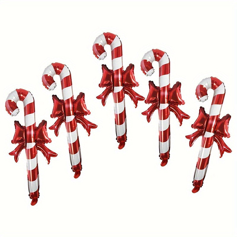 8pcs Christmas Foil Balloon Decoration - Deer, Snowman, Gingerbread Man
