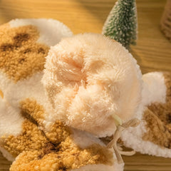 Bear Plush Gloves Girls Winter Warm Gloves