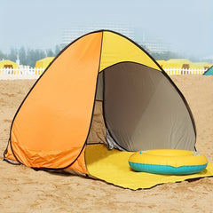 Fully Automatic Portable Beach Tent Sun Protection Lightweight