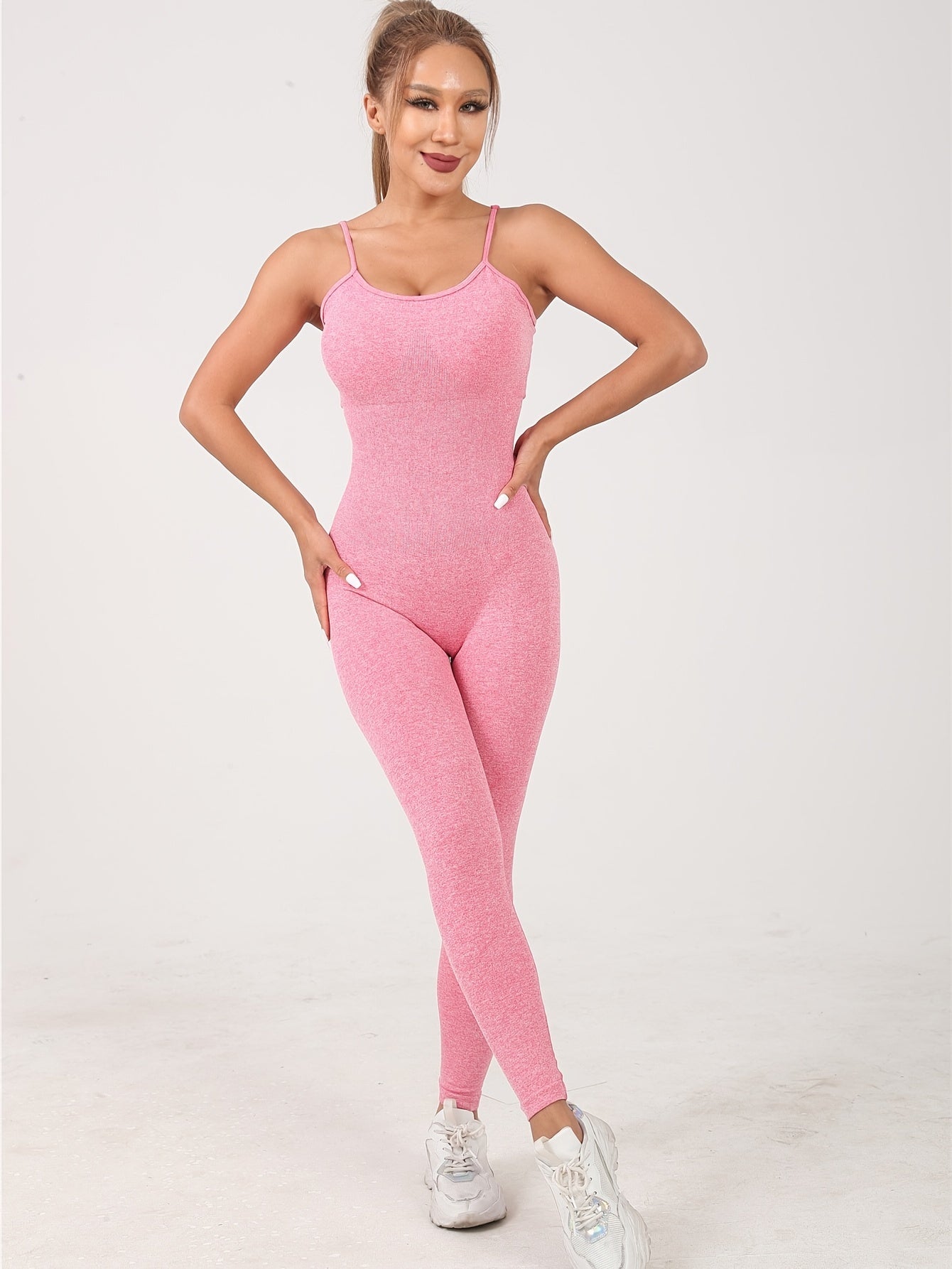 Seamless Stretchy Yoga Jumpsuit Women's Activewear