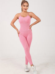 Seamless Stretchy Yoga Jumpsuit Women's Activewear