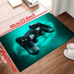 3D Gaming Area Rug Living Room Gamepad Carpet Bedroom Decoration