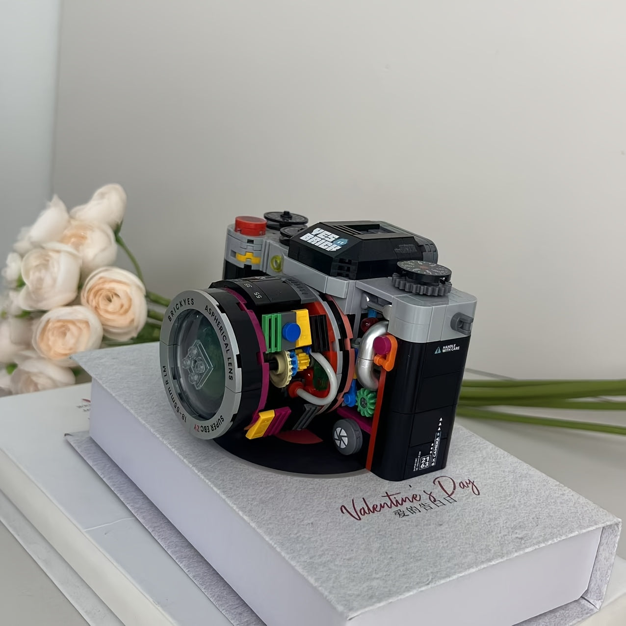 Camera DSLR Building Blocks Set for Home Decor