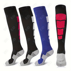 Men's Knee High Sport Socks Breathable Athletic Socks