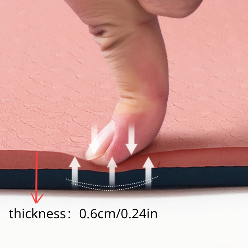 TPE Solid Non-slip Yoga Mat Kneeling Pad for Knee Elbow Protection