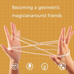 Traditional Flip Rope Game for Adults & Children