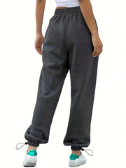 Women's Elastic Waist Athletic Joggers