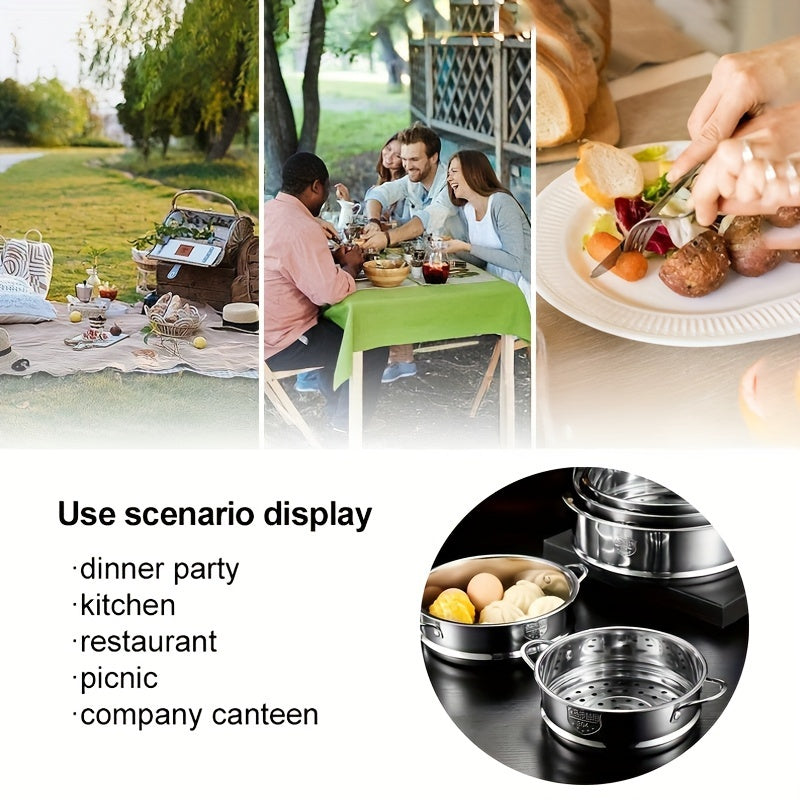 Stainless Steel Universal Steamer Portable Kitchen Supplies