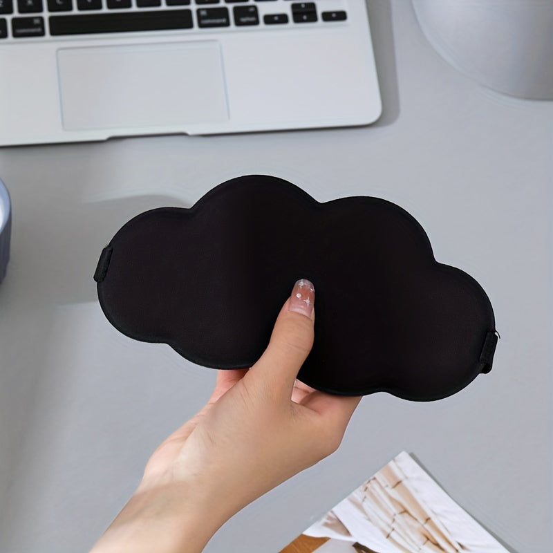 Soft Sleep Eye Mask Cloud Shaped Blackout Blindfold for Travel Rest Nap