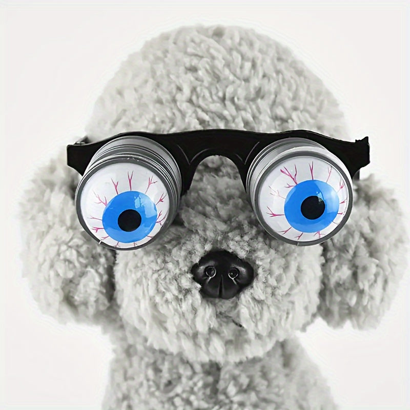 Halloween Funny Spring Glasses Prank Toy