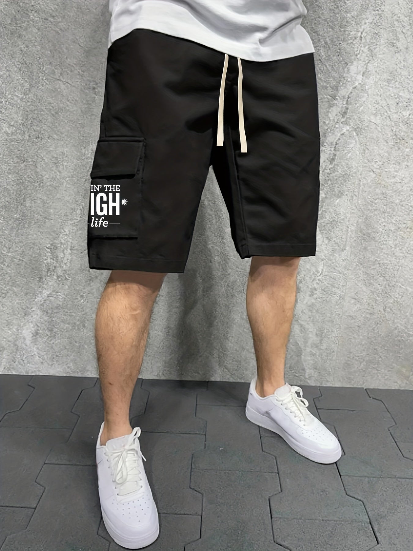 Men's Cargo Shorts With Big Pockets For Summer