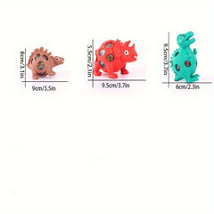 Dinosaur Stress Balls Sensory Relief Fidget Toys Work Pressure Release