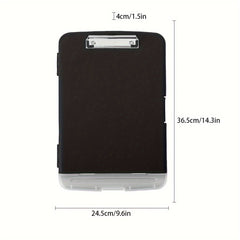 Multifunctional A4 Paper Storage Box with Pen Slot