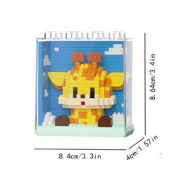 Zoo Building Blocks Box Series Holiday Gift Desktop Ornament