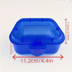 Portable Bait Box with Air Holes - Keeps Bait Fresh