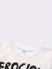 FEROCIOUS FRIENDS Boy's T-shirt - Short Sleeve Crew Neck Top