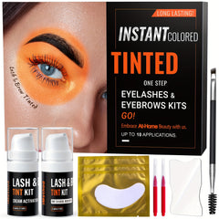 Eyelash & Eyebrow Coloring Kit - Professional Salon Effect