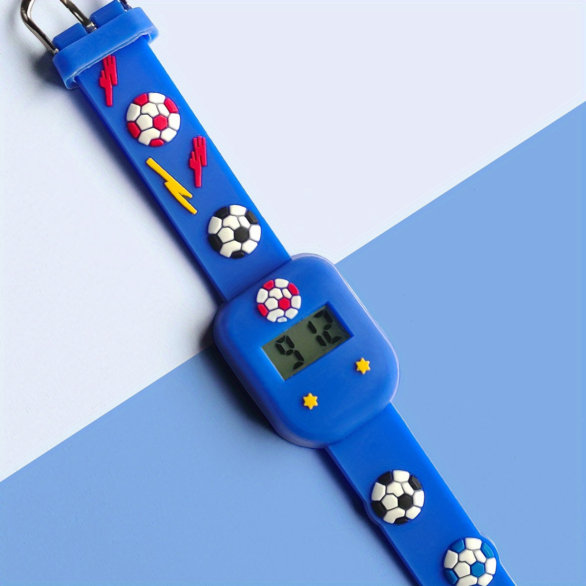 Cartoon Football Electronic Watch Digital Wrist Watch