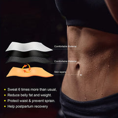 Women's Neoprene Waist Trainer Trimmer Belt Body Shapewear