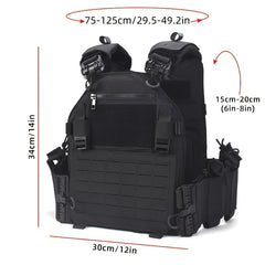 1000D Outdoor Sport Vest Waistcoat for Men
