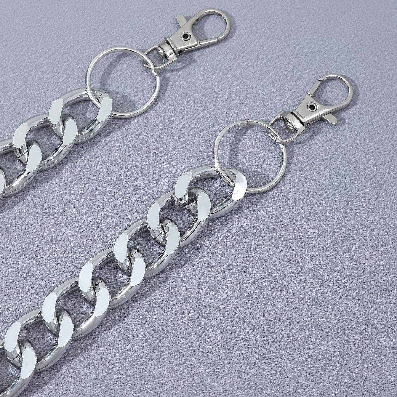 Men's Metal Single Pants Chain Keychain for Men