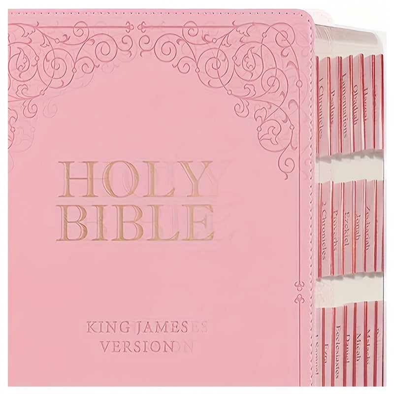 Rose Foil Edged Tabs for Old and Testament