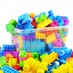 100pcs Toy Blocks for Creativity & Motor Skills - Halloween Thanksgiving Christm