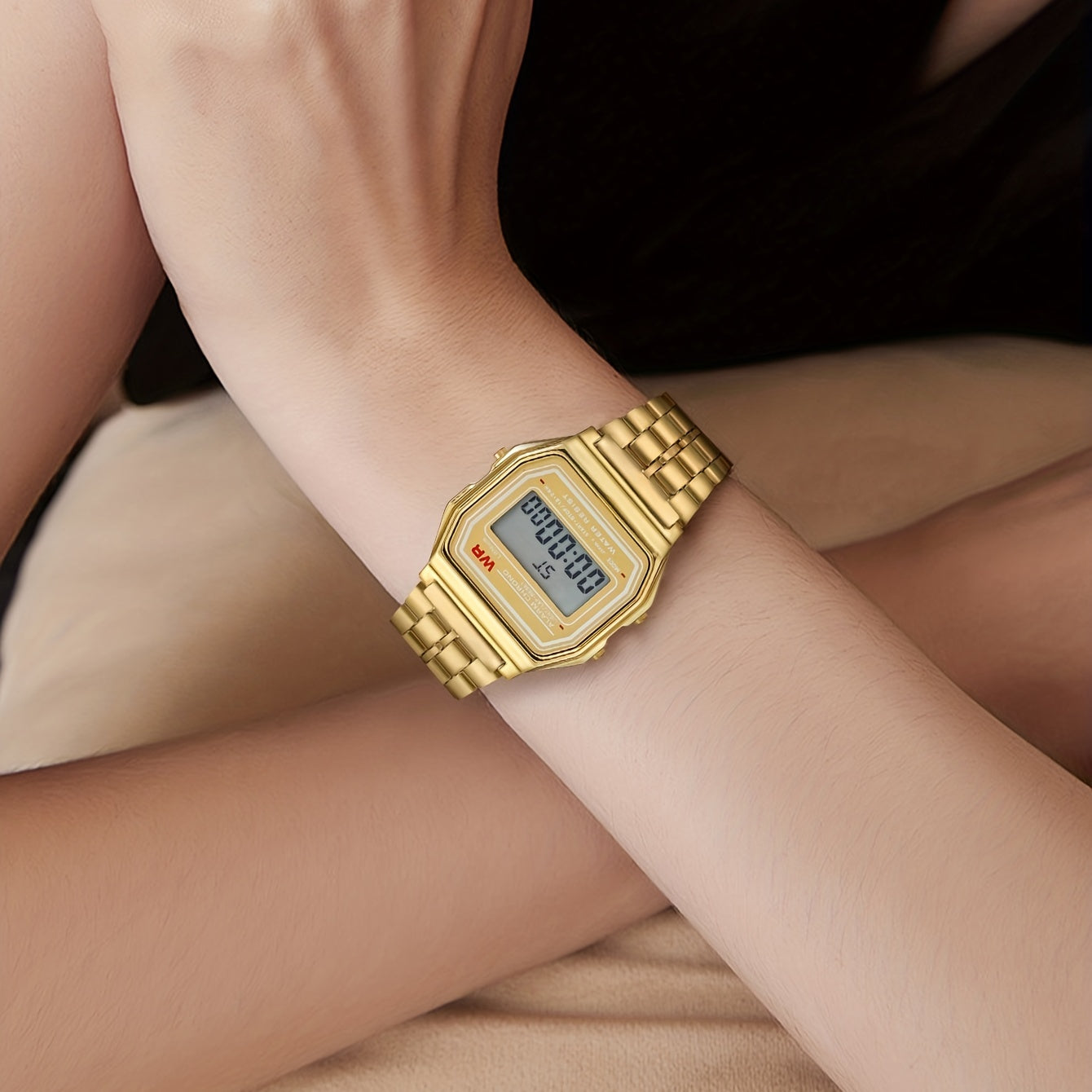 High School Luminous Watch Stainless Steel Strap Boys
