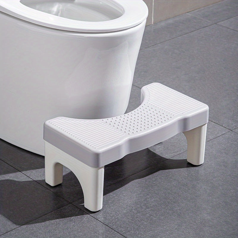 Portable Squatting Poop Foot Stool for Adults - Non Slip Toilet Assistance Step