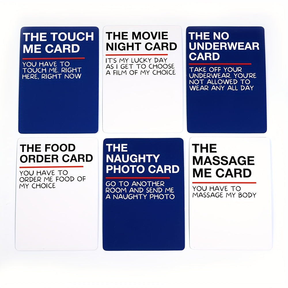 Affectionate Conversation Couple Date Cards Party Game
