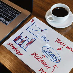 6pcs Dry Erase Whiteboard Stickers A5 Size