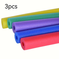 3pcs Foam Pool Noodles Mixed Colors Purple Green Yellow Red
