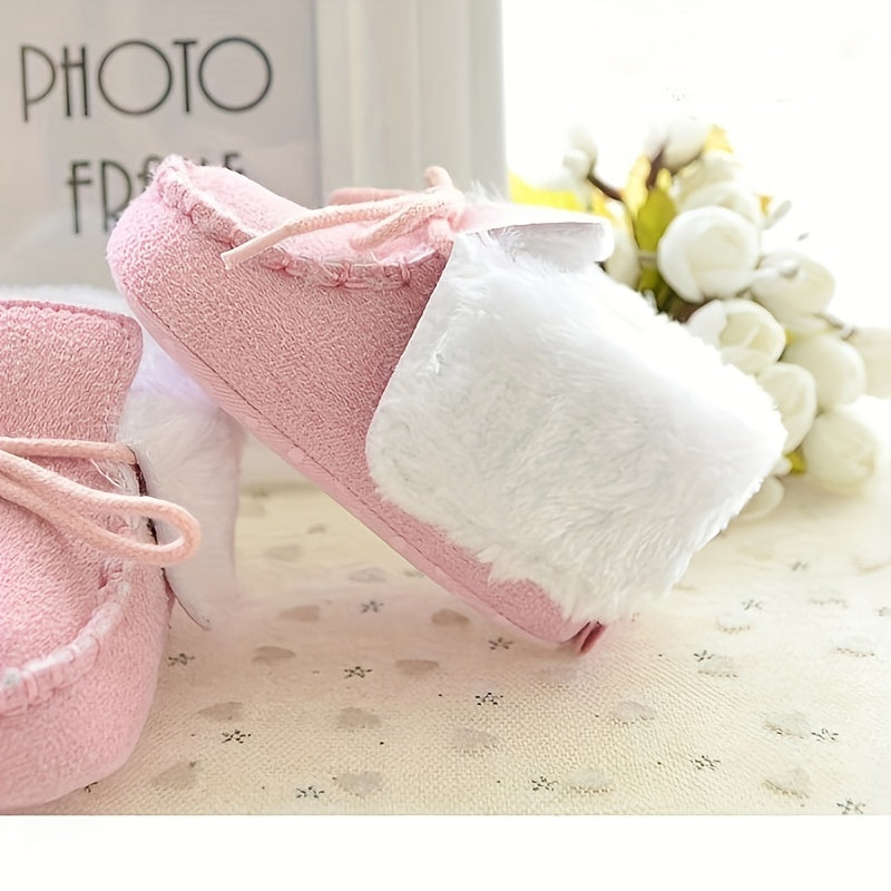 Soft Warm Lace Up Boots for Baby Boys