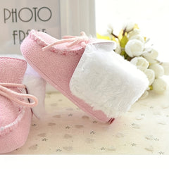 Soft Warm Lace Up Boots for Baby Boys