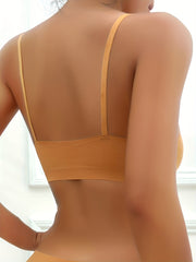 5pcs Seamless Wireless Bras Full Coverage Bra Women's Lingerie