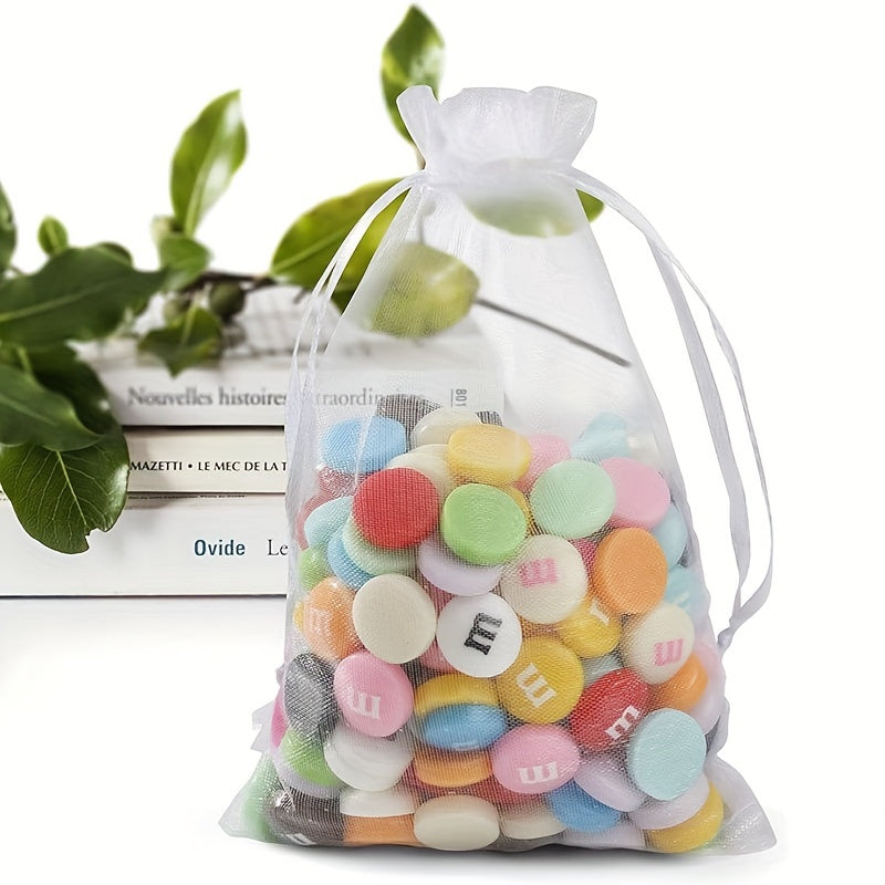 50pcs Organza Bags 10 16 X 15 24 Cm Small Bags Favor Bags Gift Bags