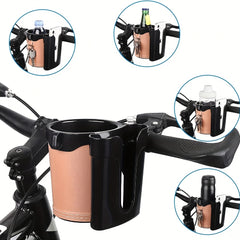Universal 3-in-1 Bike Cup Holder with Phone and Key Holder