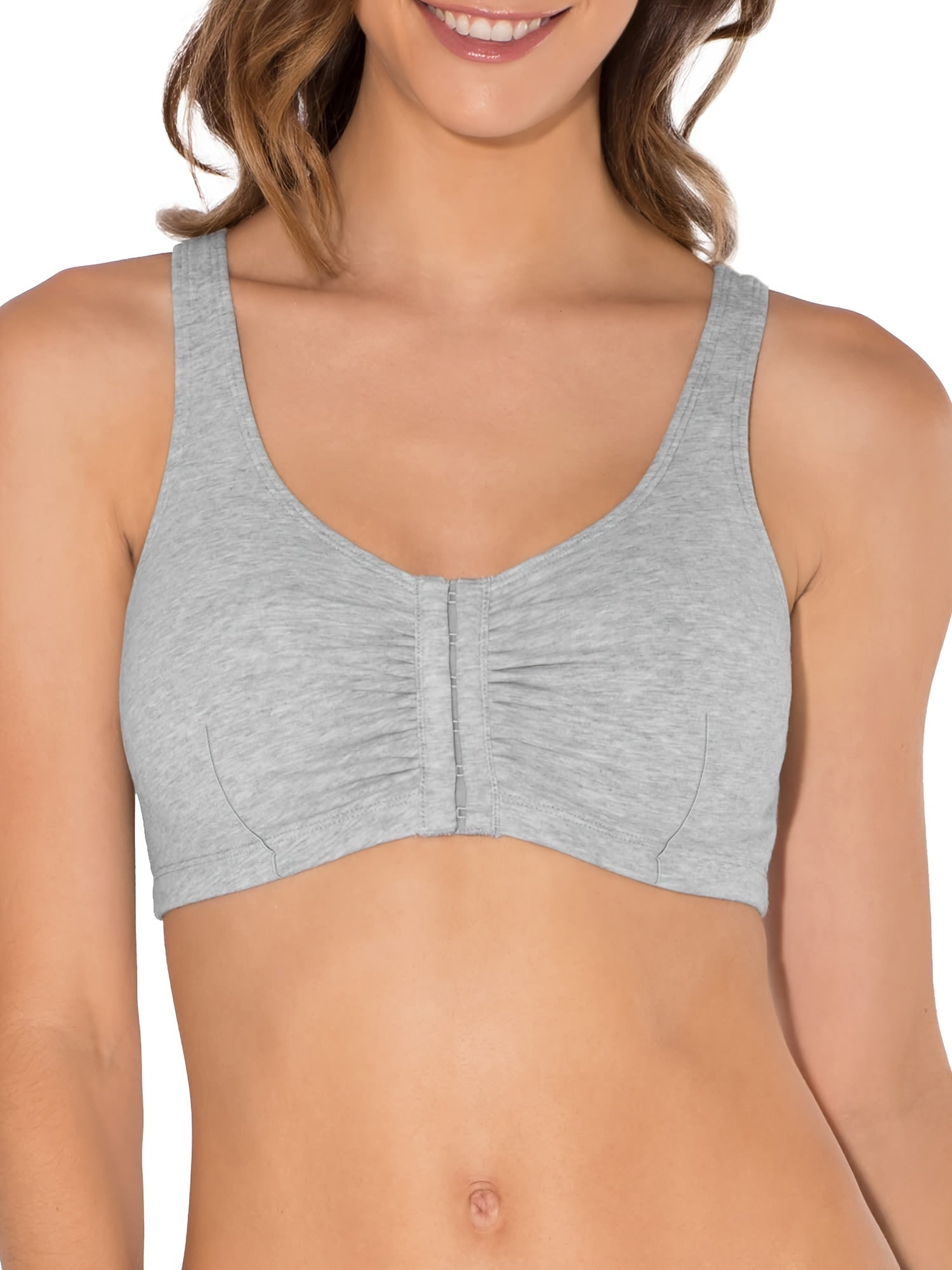 Front Buckle Wireless Push Up Bra Breathable & Comfy
