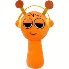 2pcs Sprunki Plush Toys Large Eyes Soft Polyester Mixed Colors