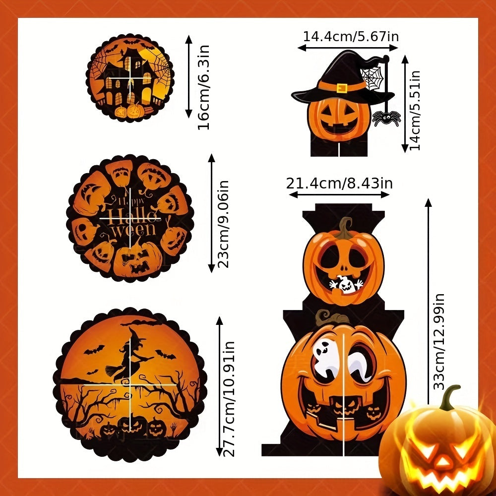 Halloween Pumpkin Cake Stand Ghost Party Tray