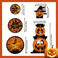 Halloween Pumpkin Cake Stand Ghost Party Tray